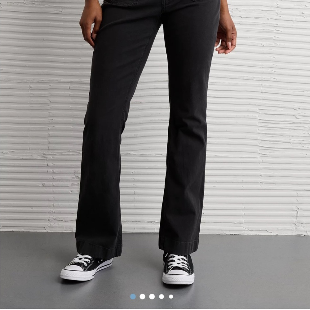 American Eagle Outfitters Black Bootcut pants
